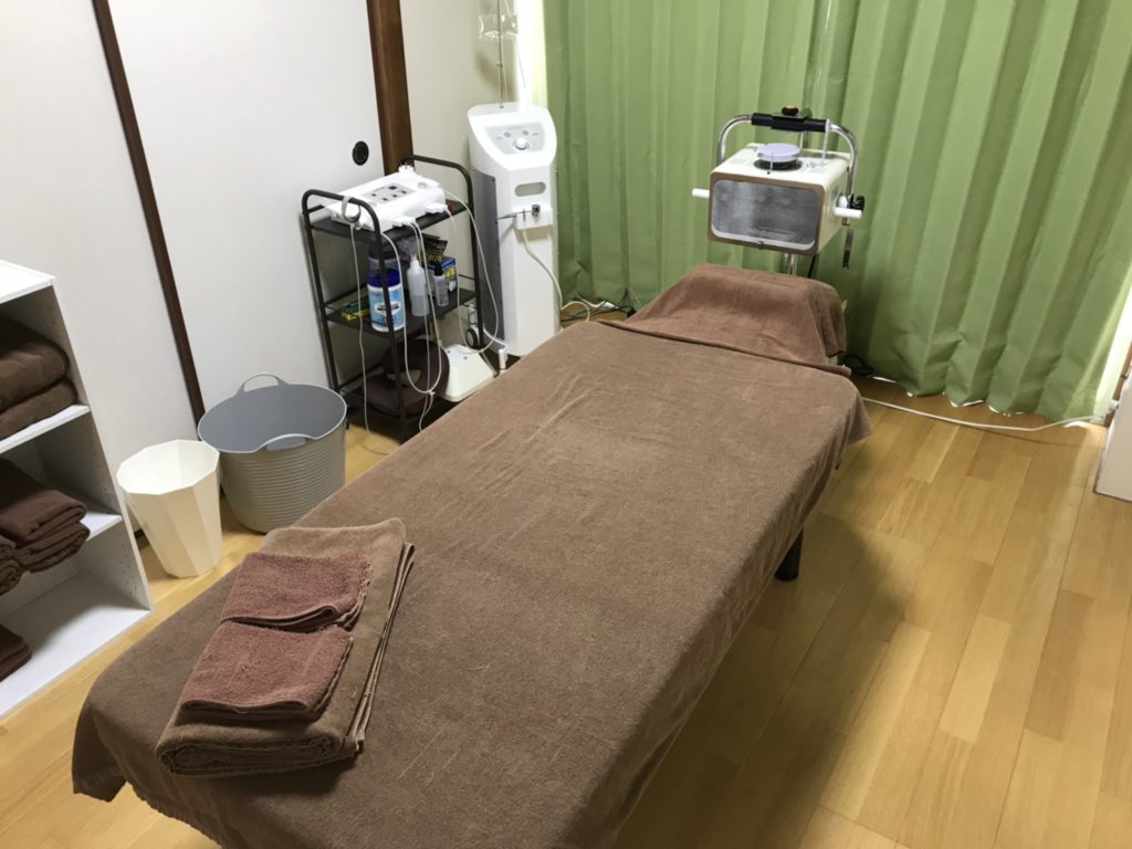 鹿児島発毛・育毛の施術室