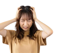 薄毛に悩む女性6